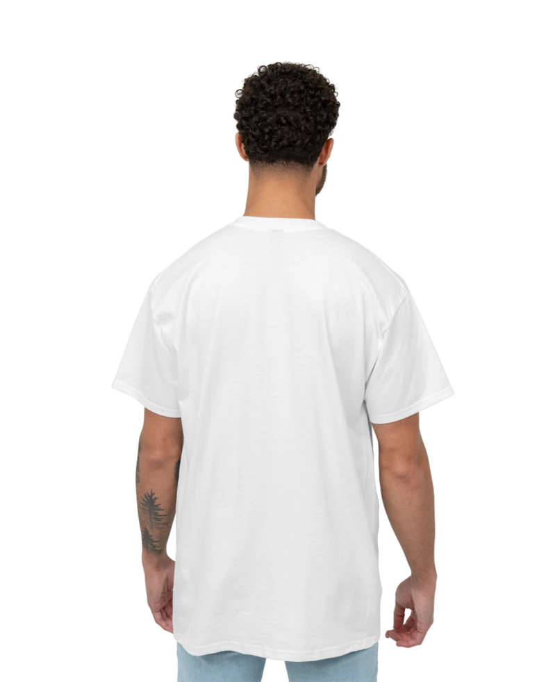 Image of a model wearing a Dev Seed Short Sleeve T-Shirt