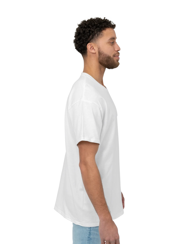 Image of a model wearing a Dev Seed Short Sleeve T-Shirt