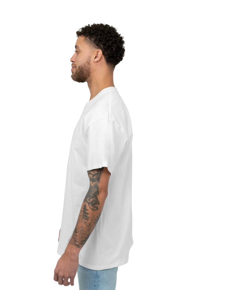 Image of a model wearing a Dev Seed Short Sleeve T-Shirt